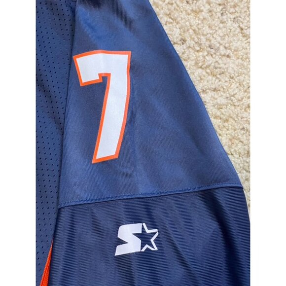 John Elway Denver Broncos Vintage Starter Home Navy Blue Jersey Size 52 XXL VTG - Picture 9 of 10